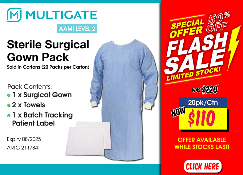 Multigate Surgical Gown 