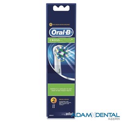 Oral B CrossAction Toothbrush Heads 2/pk
