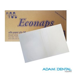 Econaps Dental Bibs White 4Ply 20 x 28cm 1000pk