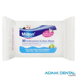 Milton Antibacterial Wipes 30pk