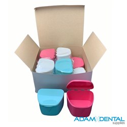 Denture Baths Assorted Colours 12 pack