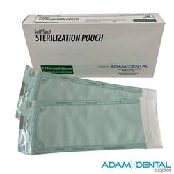 Autoclave Sterilisation Self- Sealing Pouches 135x260mm 200/Box