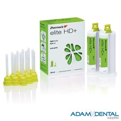 Elite HD+ Wash Material Light Body Fast 2 x 50ml Cartridges + 12 Mixing Tips