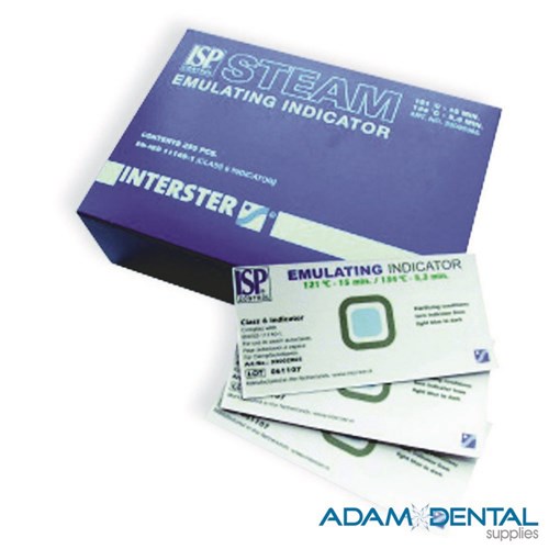 Isp Interster Steam 3.5 Class 6 Square Indicator 250 Pack