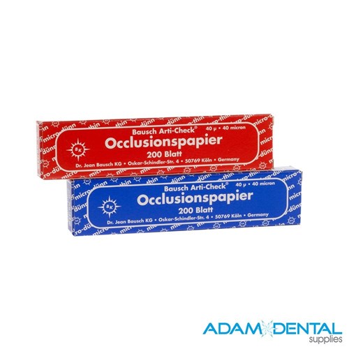 Bausch Articulating Strips Blue