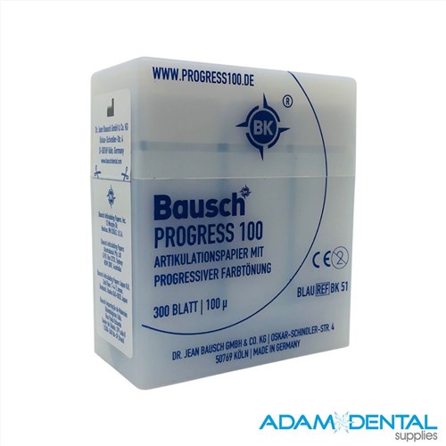 BAUSCH 100 Micron Blue Articulating Paper - BK51