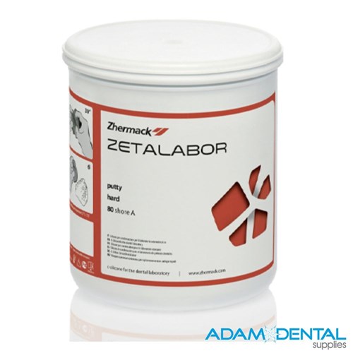Zetalabor 2.6kg Tub Zhermack Dental Lab Putty