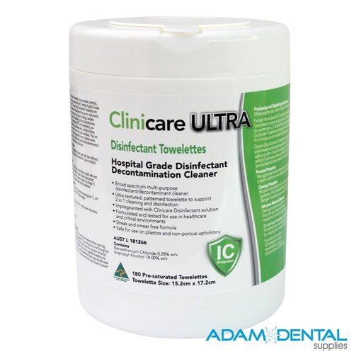 Canister 180 ULTRA THICK Wipes