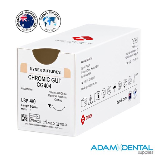 4/0 50cm 12/pk 16mm 3/8 Circ RC