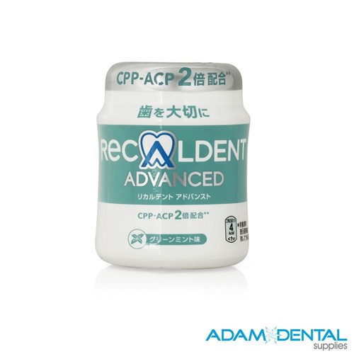 RECALDENT Chewing Gum Green Mint 112 Pellets x 6 Jars