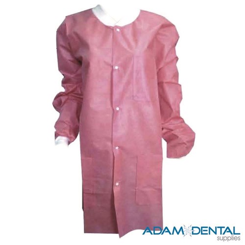 Button Front Gowns 10pk Pink