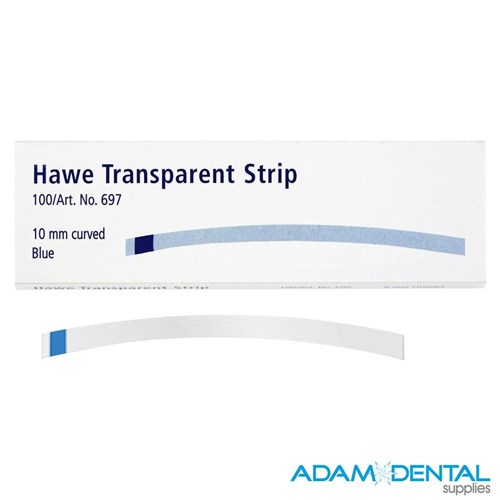 Curved 10mm x 73mm Blue