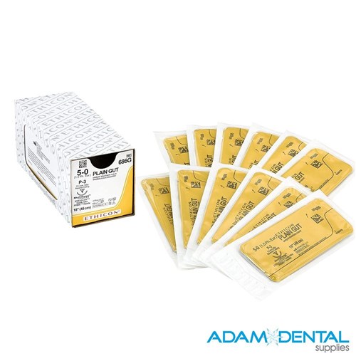 5-0 13mm 3/8c Reverse Cutting 45cm 12/pk