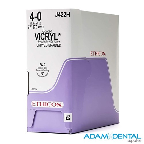 4-0 19mm 3/8c Reverse Cutting 70cm 36/pk