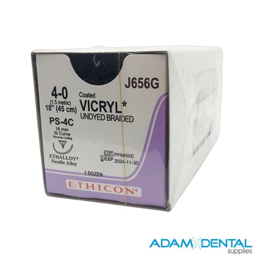 4-0 16mm Bi Curve Reverse Cutting 45cm 12/pk