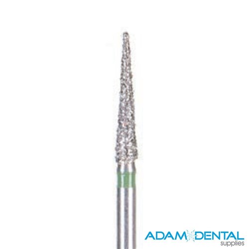 Diamond Bur BLU WHITE # 713SF Flat End Taper FG x 5