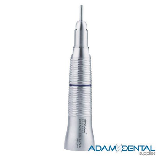 Mk-Dent Basic Line Straight Handpiece Blue 1:1 Non Optic with Water