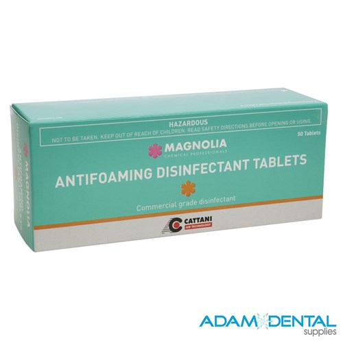 Cattani Antifoaming Disinfectant Tablets 50/pk