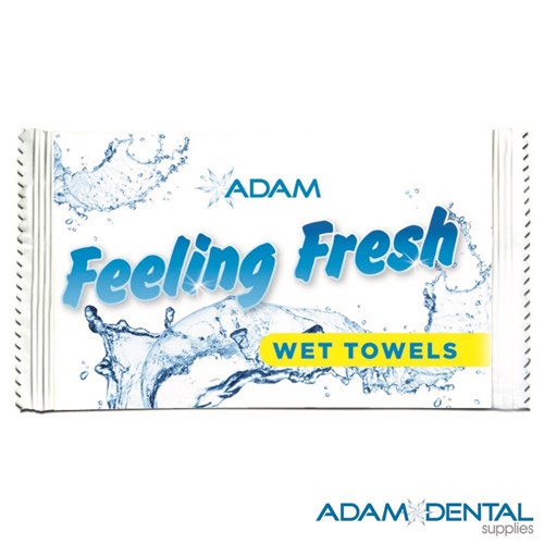 Feeling Fresh - Adam Wet Wipe,  Moist Towellete 50/pk