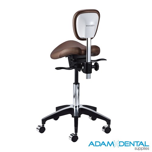 Winbex KIMI Ergonomic Saddle Stool / Seat with Backrest