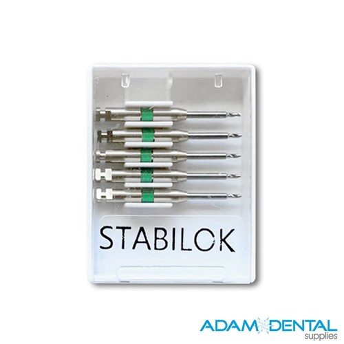 Drill Refills 5pk Stainless Steel Medium Green