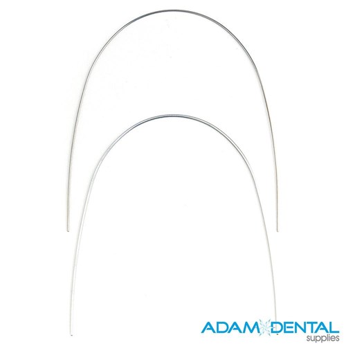 SS Euro Upper 21x25 Archwires 10/pk