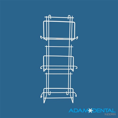 Triple Frame Disposable Glove Dispenser Metal Wire Frame