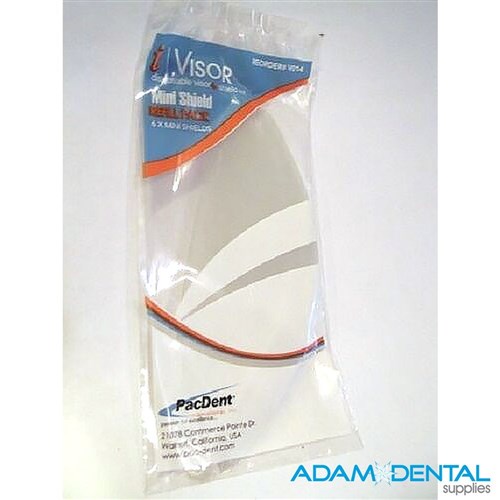 iVisor Visor Replacement Mini Face Shields 6/pk