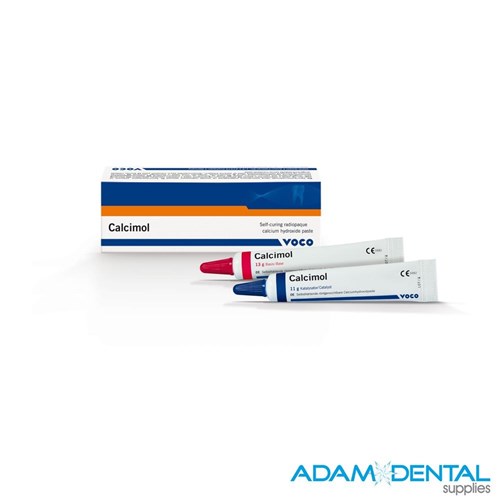 VOCO Calcimol Tube 2/pk Calcium Hydroxide Paste Self Curing