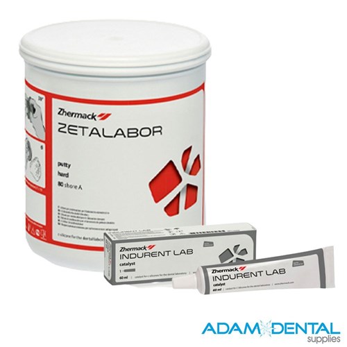 Zhermack Zetalabor Lab Putty 2.6 Kg & 1 Indurant 60ml Gel