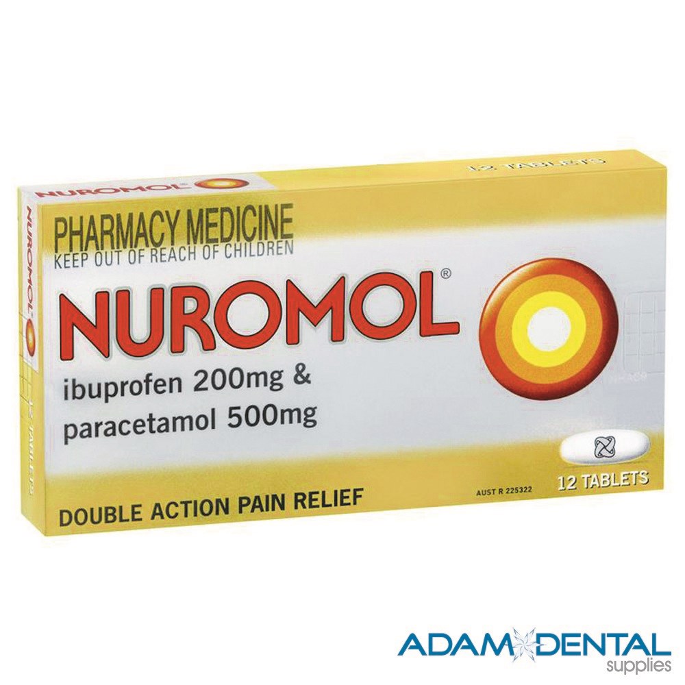 Nuromol Tablets 6/pk NO RETURNS
